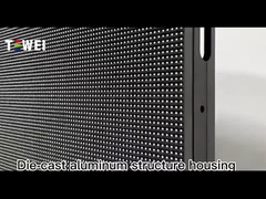 Wasserdichtes, programmierbares, Outdoor-LED-Schirm P10 Vollfarbe, drahtloses Werbebild